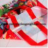 China Multi - Color Printing Die Cut Handle Plastic Shopping Bag wholesale