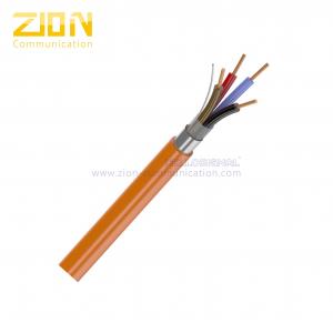 China Low Smoke Halogen Free 4 Core Fire Resistant Cable with Silicone Rubber Insulation supplier