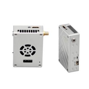 China do LAN TCP/IP e 2way video do multicast do UDP do apoio do transmissor do zangão de 10-15km HDMI RELAÇÃO/e dados de série de TTL supplier