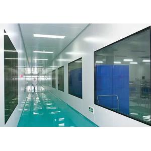 Fixed Glass Sound Insulation Window Pharma Grade Cleanroom System