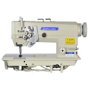 China Leather 2000RPM DP×5 Lockstitch Double Needle Sewing Machine supplier