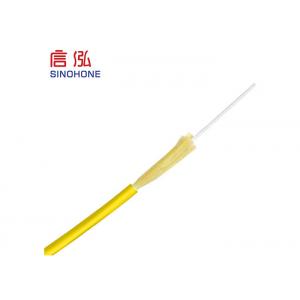 China Digital Distribution Simplex Fiber Optic Cable , Aramid Yarn Fiber Optic Cable supplier
