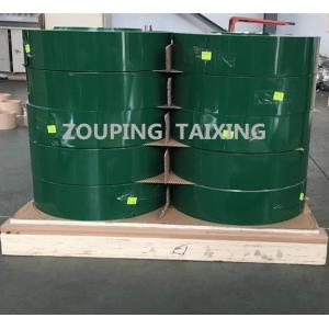 China 3004 O green coated aluminium coil for olive oil caps or plifer proof caps wholesale