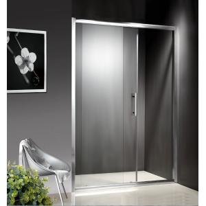 1200-1800X1950mm Replacement Sliding Glass Shower Doors , Shower Cubicle Doors With Double Wheels