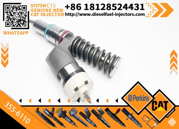 292-3666 355-6110 Inyector de combustible de ferrocarril común para el motor Caterpillar C13