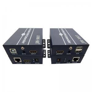 China 120m 4K KVM Extender HDMI Over Cat 6 / Cat6e Cable For Keyboard Mouse supplier