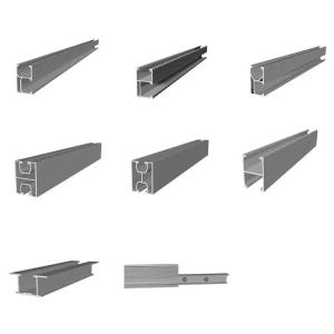 China 41mm Anodized Aluminium Solar Panel Mounting Rails Corrosion Resistant wholesale