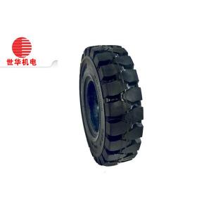 6.50-10 Industrial Forklift Tires , Forklift Industrial Tyres CCC Certification