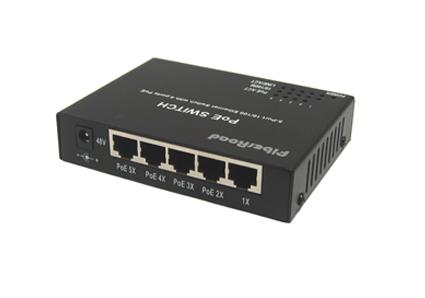 poder do ponto de entrada do porto 100BASE-T 5 sobre o interruptor do Ethernet