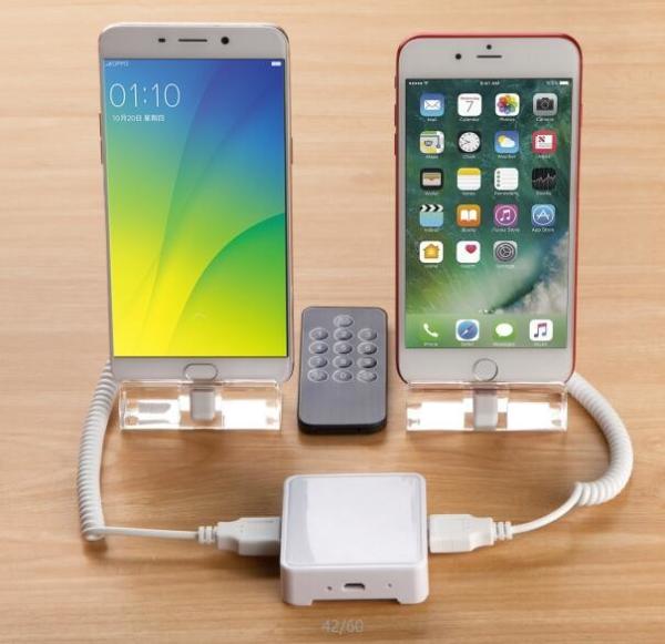 COMER Sistemas de visualización de alarma de seguridad para portadores de tabletas de teléfonos móviles tiendas minoristas
