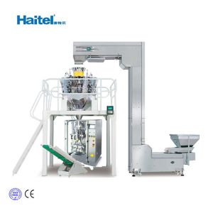 China Snacks 60bags/Min Vertical Weighing Packing Machine con la escala supplier