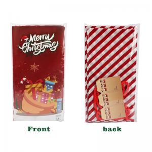 China Extra Large Santa Claus CMYK Custom Plastic Gift Bags For Toys Wrapping supplier