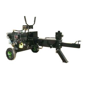 China Dual Handle 12 Ton Hydraulic Log Splitter , 6.5HP Gasoline Manual Log Splitter supplier