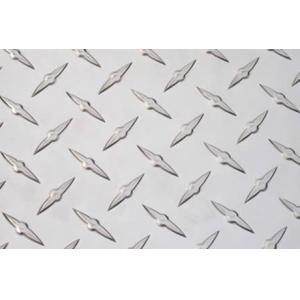 China Anti Skid Flooring Galvanized Checker Plate 2mm-10mm Thick Steel Tread Plate supplier