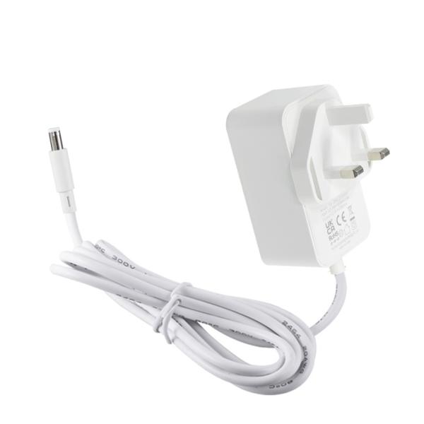 12V 2A UK Plug Power Supply Adapter with 5.5x2.1mm DC Jack