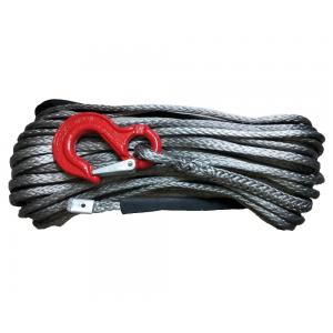 China Grey 12mm High Strength UHMWPE Rope for Scrap Recycling supplier