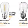 E26 E27 Vintage Light Bulbs 1W 2W S14 Edison Bulb String Lights 2200K