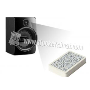 Music Box Speaker Camera Poker Scanner Marked Playing Cards