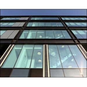 China Exterior Glass Curtain Wall Facade Architectural Double Glazed Curtain Wall supplier