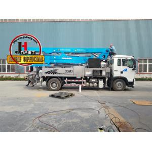 JIUHE 30m HB30K Small Concrete Pump Diesel Truck 230*1600mm 25time/Min 100cbm/H Eruo III Provided 100m3