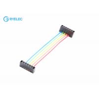 China 5pin single row idc 2.54mm pitch to idc2.54 wire to board colourful electronic harness on sale