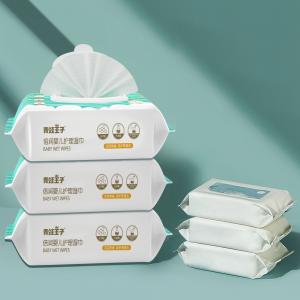 OEM ODM Baby Wet Water Facial Organic Compostable Wipes For Cleaning Surfaces