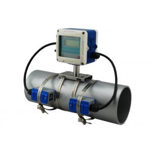 China Doppler Fixed Clamp On Ultrasonic Flow Meters By Sound Wave To Determine Velocity Of Waste Water supplier