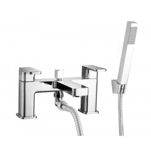 Convenience Bath Shower Mixer Chrome Finish Brushed Gold T9561