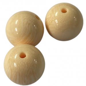 Fancy Plastic Bead Buttons With One Hole Faux Wood Effect 24L Use On Garment Accessories