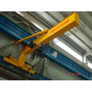 China Compacted Frame Wall Traveling Truck Jib Cranes For Fitting & Fabrication Workstation supplier