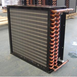 China Corrugated  7.94mm Fin Tube Heat Exchanger Central Air Conditioning supplier