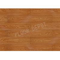 China AC4 V Groove Waxed EIR HDF Laminate Flooring , Natural Wood Laminate Flooring 12mm Thickness on sale