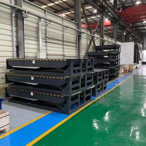 China 25000LBS Automatic Mechanical Telescopic Loading Dock Leveler For Warehouse Cargo supplier