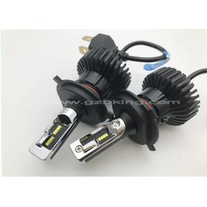 China New Arrival 40W 6000LM T6 H4 All IN One Phi-Zes Car LED Headlight Kit High & Low Beam Light Bulbs supplier