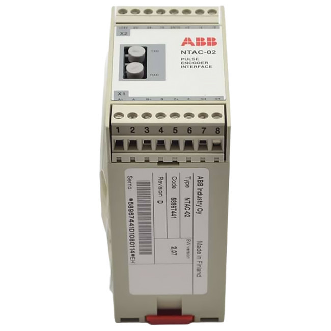 Relação do codificador do pulso de NTAC-02 ABB