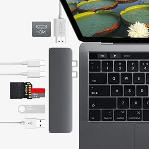 MacBook Pro Dock,Thunderbolt 3 Adapter USB C  Hub for Apple MacBook Pro 2016 2017 13" 15" Multi-port Type-C Adapter