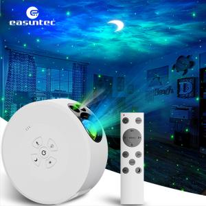 Birthday Party Moon Star Projector Night Light ABS PC Material