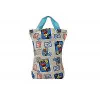 China 210D Polyester Disney Cotton Tote Bags Short PP Full Color Printing on sale