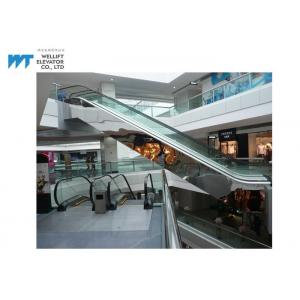 China 2 Horizontal Steps Shopping Mall Escalator With Automatic Lubricator Maintenance wholesale