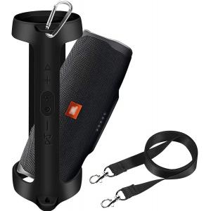 Heatproof Speaker Silicone Travel Case , Nontoxic Bluetooth Speaker Carrying Case