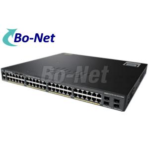 China Interruptor 2 X SFP+ 370W do gigabit 1G do interruptor 48port POE+ do gigabit de Cisco WS-C2960X-48LPD-L Cisco supplier