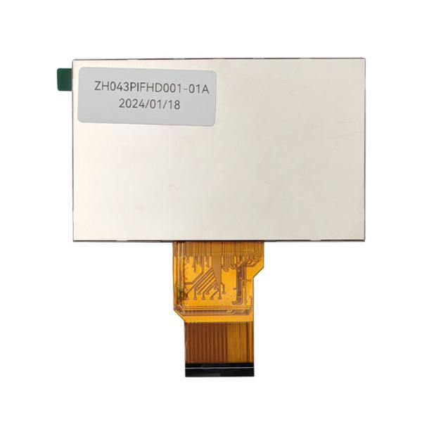 China Alta luminosidad 1000 nits LVDS TFT Pantalla LCD de 4,3 pulgadas Resolución 1920x1080 wholesale
