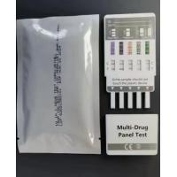 China High Sensitivity Drug Abuse Test Kit Private 10 Panel Multi-Drug Dip Card on sale