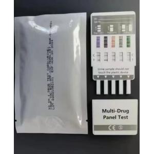High Sensitivity Drug Abuse Test Kit Private 10 Panel Multi-Drug Dip Card