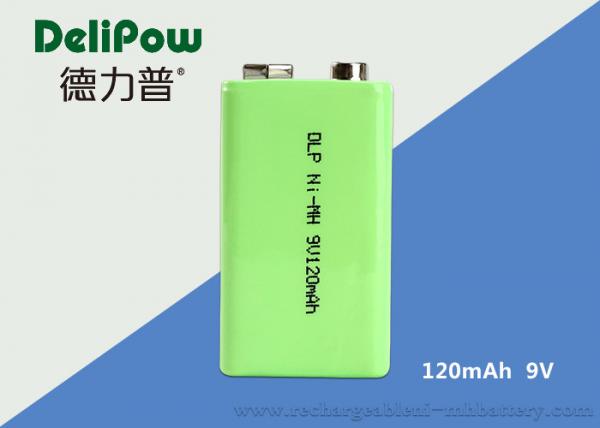 Customized Capacity 120mAh Industrial Rechargeable Battery For RC Car 9V