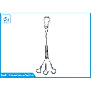 China Home Decoration Aircraft Cable Suspension Systems For Potted Plants Easy To Use supplier