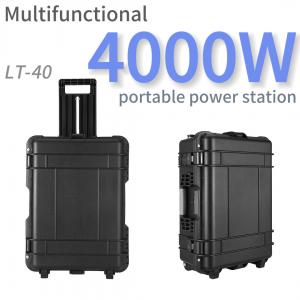 China 3000W Portable Power Station 4000W Personalized LiFePO4 Solar Generator supplier