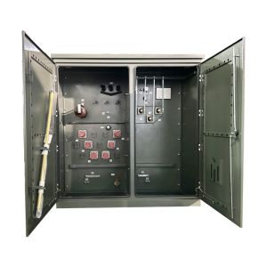 China Three Phase Pad Mounted Transformer 1000 KVA 34.5KV to 208Y/120 Oil Immersed Power Transformer with 65/60 ℃ Temperature Rise ANSI C57.12.34 Standard Dyn1 Vector Group wholesale