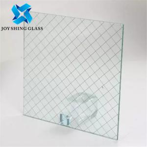 Custom Laminated Wired Art Glass 3mm - 25mm For Decoration