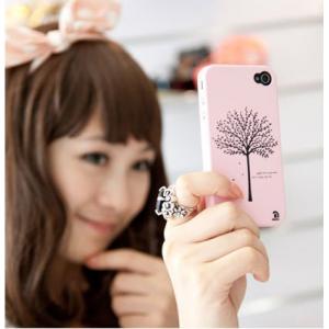 China Apple iphone 4 shell Korea Dstory diamond Wishing Tree supplier